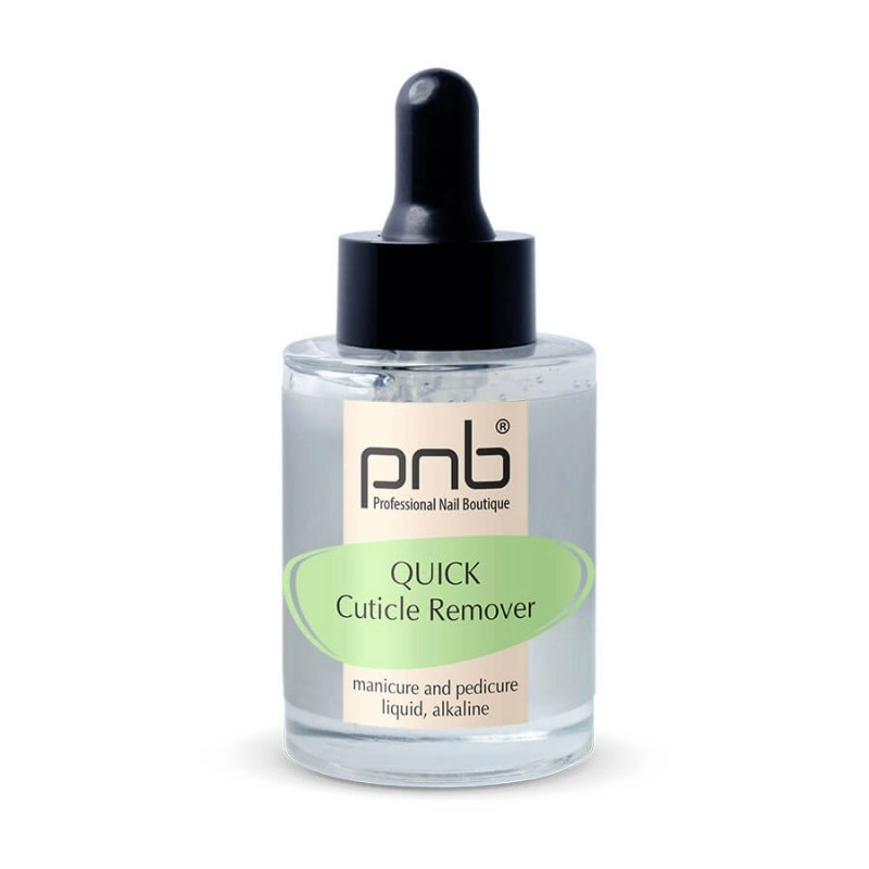 Засіб для видалення кутикули та огрубілої шкіри PNB Quick Cuticle Remover with Dropper 30 мл
