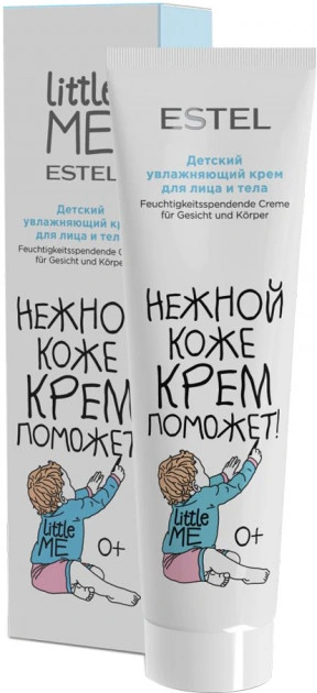 Дитячий зволожуючий крем для обличчя та тіла Estel Professional Little Me Cream 100 мл