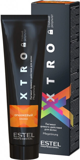 Пігмент прямої дії для волосся Estel Professional Xtro Black Pigment Orange помаранчевий 100 мл