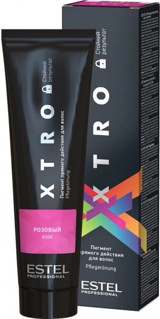 Пігмент прямої дії для волосся Estel Professional Xtro Black Pigment Pink рожевий 100 мл