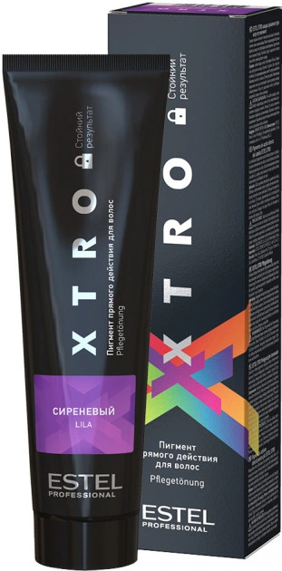 Пігмент прямої дії для волосся Estel Professional Xtro Black Pigment Lilac бузковий 100 мл
