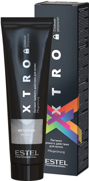 Пігмент прямої дії для волосся Estel Professional Xtro Black Pigment Metallic металік 100 мл