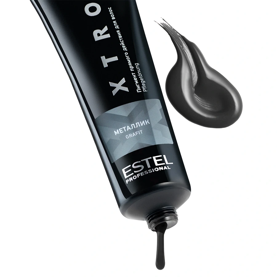 Пігмент прямої дії для волосся Estel Professional Xtro Black Pigment Metallic металік 100 мл