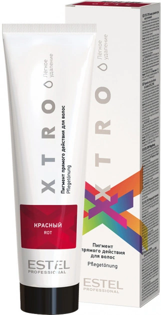 Пігмент прямої дії для волосся Estel Professional Xtro White Pigment Red червоний 100 мл