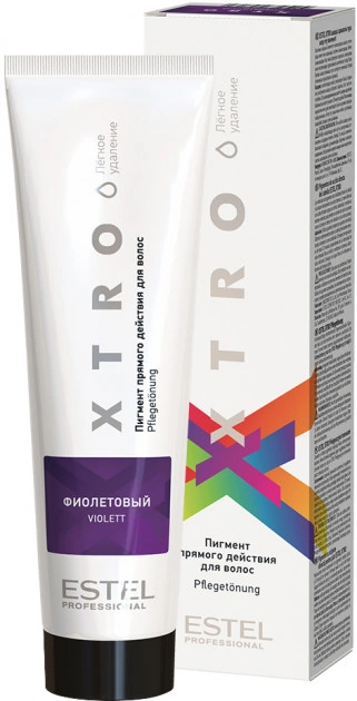 Пігмент прямої дії для волосся Estel Professional Xtro White Pigment Purple фіолетовий 100 мл