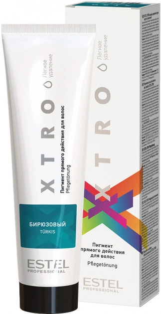 Пігмент прямої дії для волосся Estel Professional Xtro White Pigment Turquoise бірюзовий 100 мл
