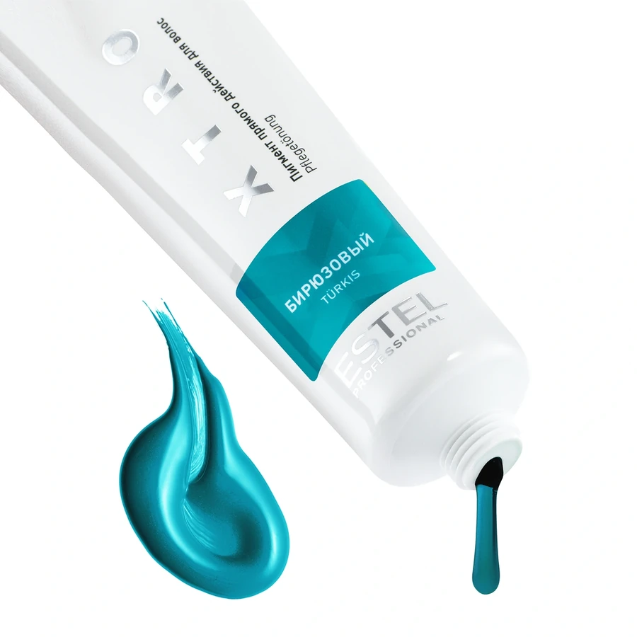 Пігмент прямої дії для волосся Estel Professional Xtro White Pigment Turquoise бірюзовий 100 мл