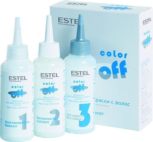 Емульсія для видалення фарби з волосся Estel Professional Color Off 3x120 мл