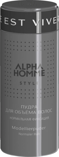 Пудра для волосся Estel Professional Alpha Homme Powder для чоловіків 8 г