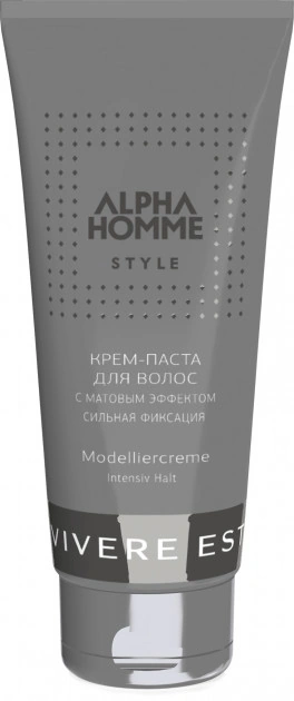 Крем-паста для волосся з матовим ефектом Estel Professional Alpha Homme Paste для чоловіків 100 г