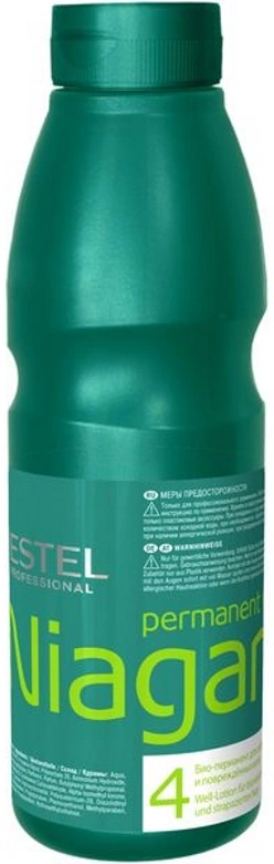 Біо-перманент Estel Professional Niagara Bio Permanent №4 для знебарвленого та пошкодженого волосся 500 мл