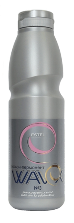 Лосьйон-перманент Estel Professional Wavex Well-Lotion №3 для фарбованого волосся 500 мл