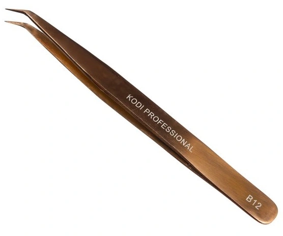 Пінцет для нарощування вій Kodi Eyelash Extension Tweezers В12