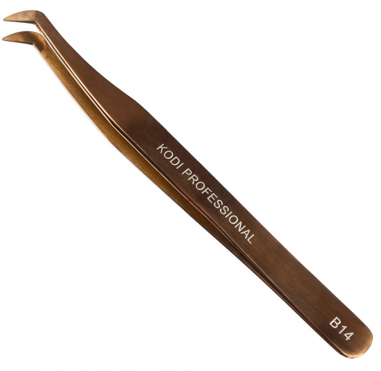Пінцет для нарощування вій Kodi Eyelash Extension Tweezers В14