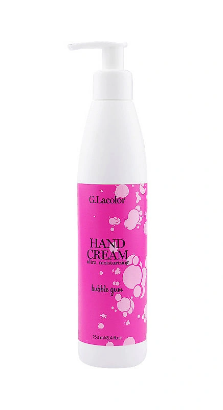 Крем для рук Бабл гам ультразволоження G.La color Hand Cream Bubble Gum 250 мл