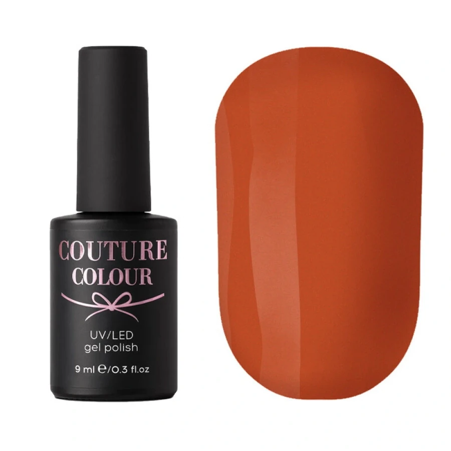 Гель-лак Couture Colour Gel Polish №140 яскраво-помаранчевий, емаль 9 мл