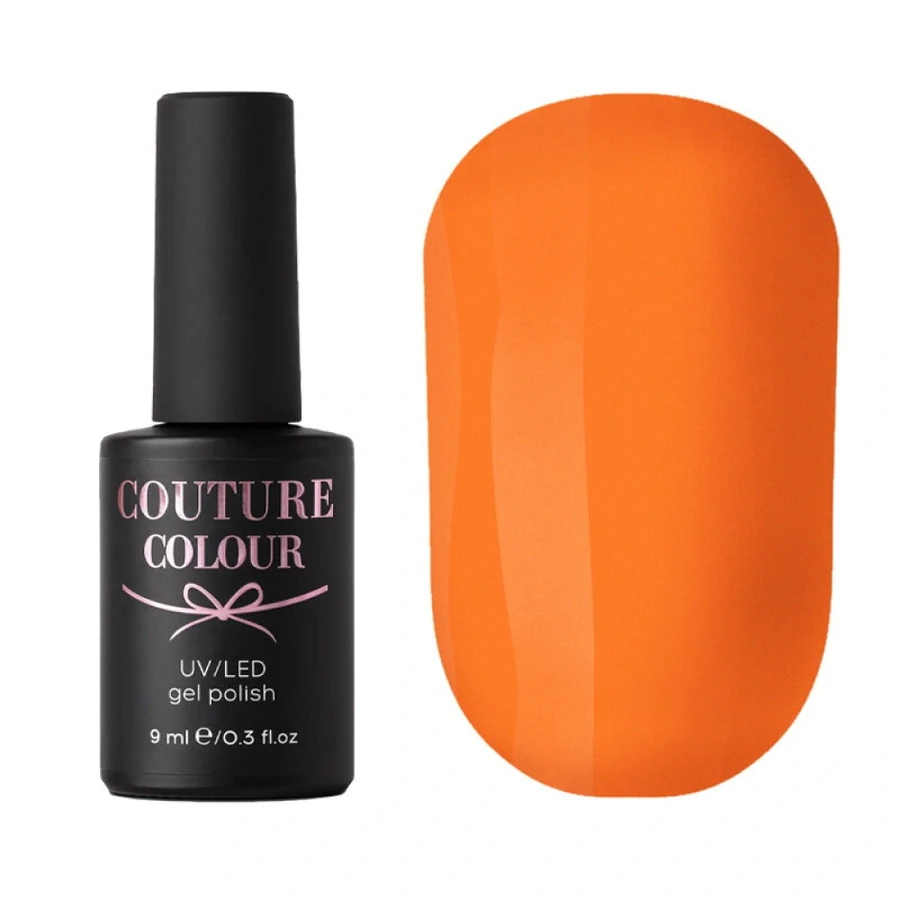 Гель-лак Couture Colour Gel Polish №138 мандариновий, емаль 9 мл