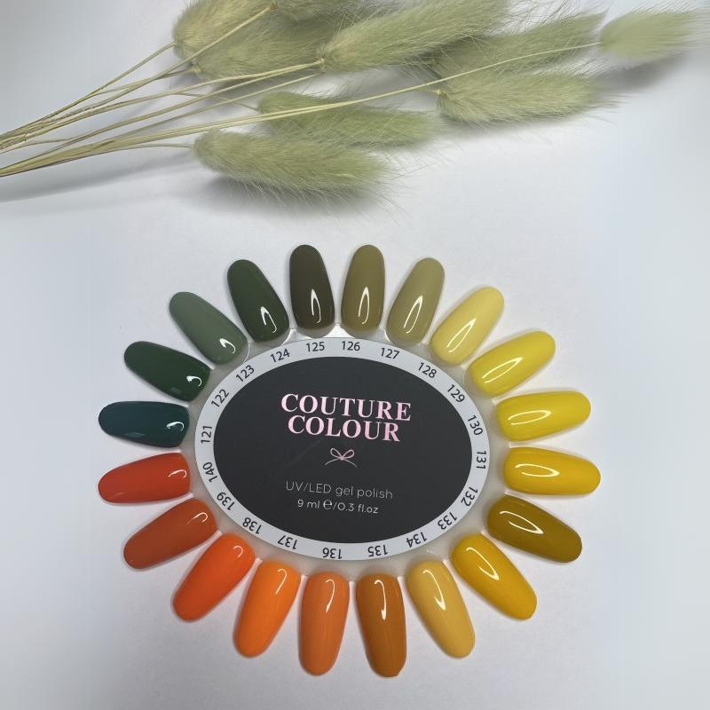 Гель-лак Couture Colour Gel Polish №135 жовто-оранжевий, емаль 9 мл