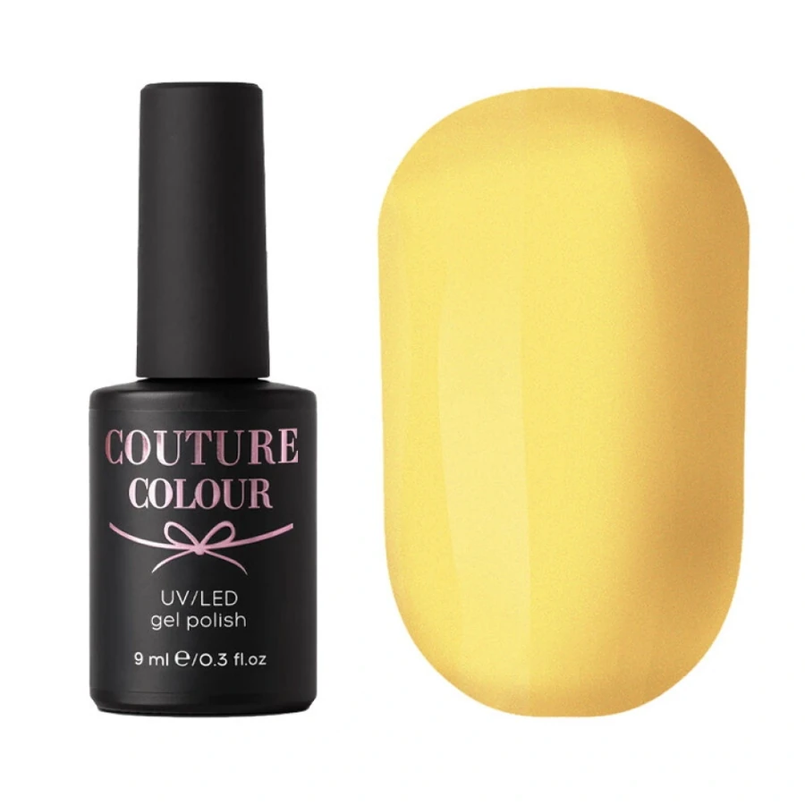 Гель-лак Couture Colour Gel Polish №131 сонячно-жовтий, емаль 9 мл