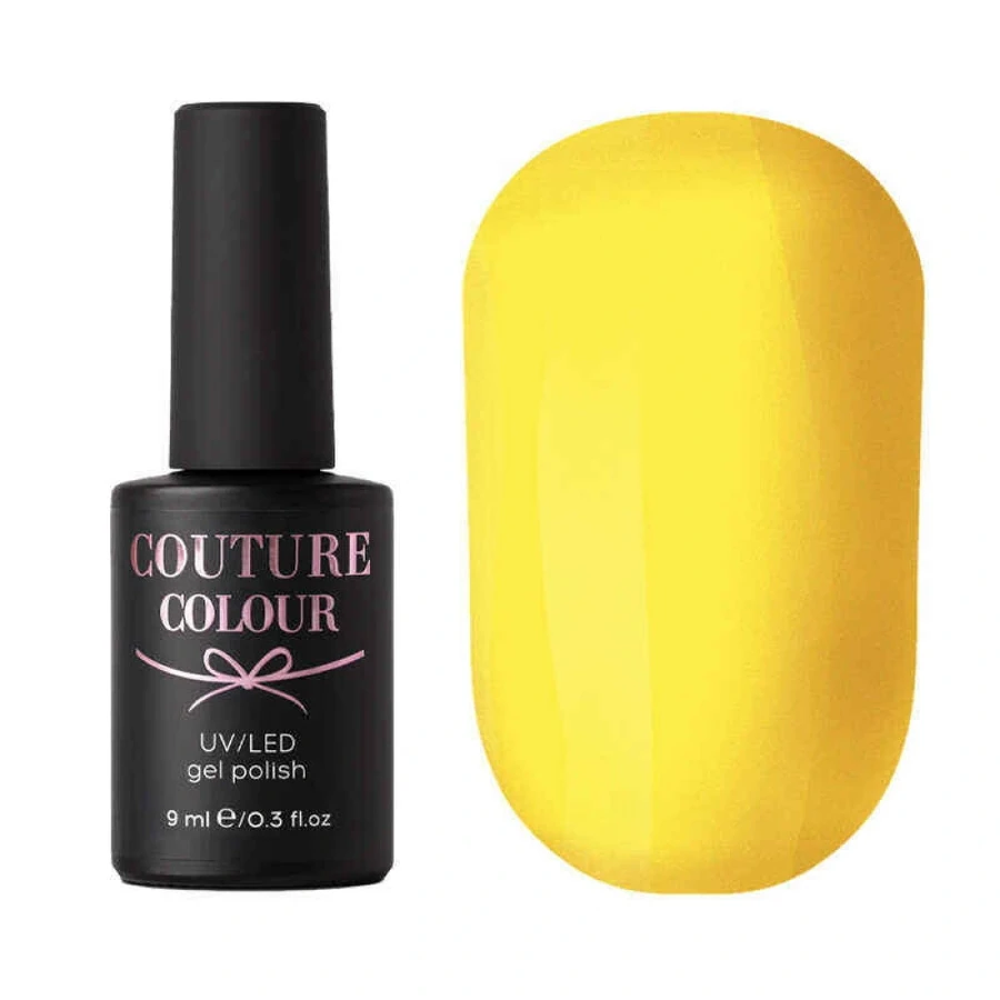 Гель-лак Couture Colour Gel Polish №130 світло-жовтий, емаль 9 мл