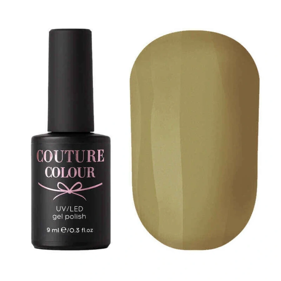Гель-лак Couture Colour Gel Polish №126 золотисто-оливковий, емаль 9 мл