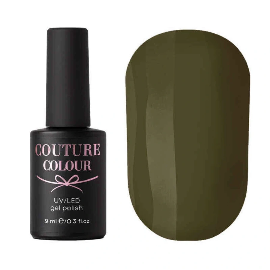 Гель-лак Couture Colour Gel Polish №125 оливково-зелений, емаль 9 мл
