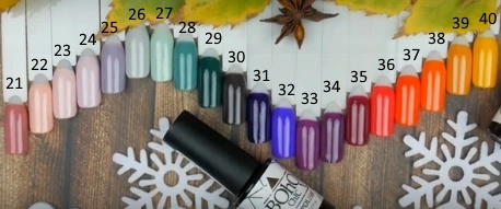 Гель-лак Boho Chic Gel Polish AW 24 блідий рожево-бузковий, емаль 6 мл