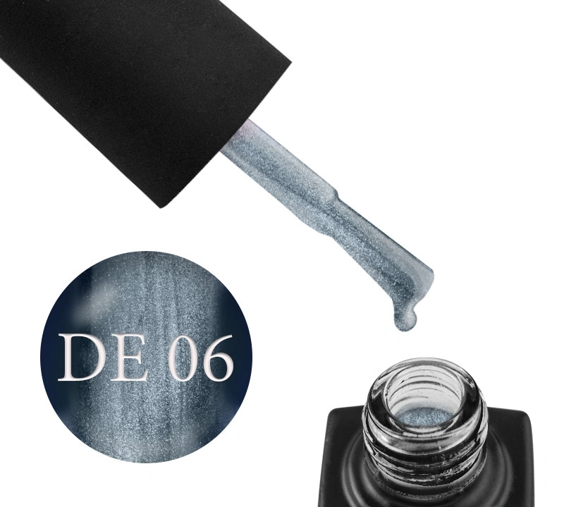 Магнітний гель-лак GO Active Active Gel Polish Dragon Eye 06 синьо-зелений шиммер з блакитним відблиском 10 мл
