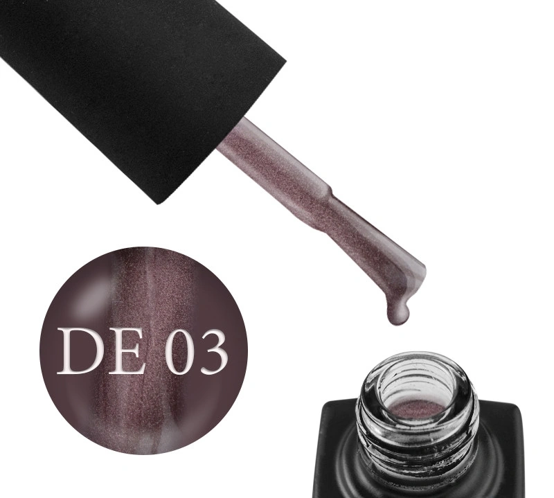 Магнітний гель-лак GO Active Active Gel Polish Dragon Eye 03 шоколадний з бежево-бронзовим відблиском 10 мл