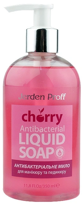 Jerden-Proff Antibacterial Liquid Soap Cherry 350 мл