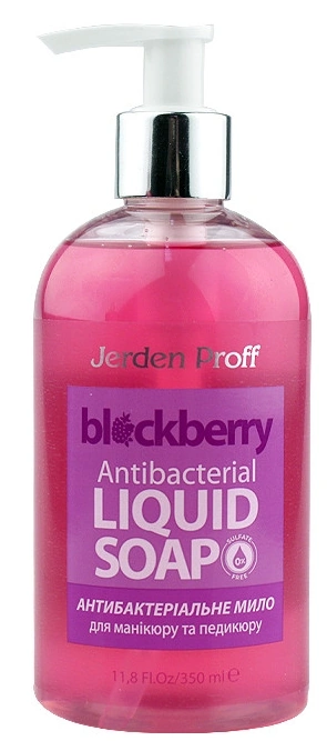 Jerden-Proff Antibacterial Liquid Soap Blackberry 350 мл