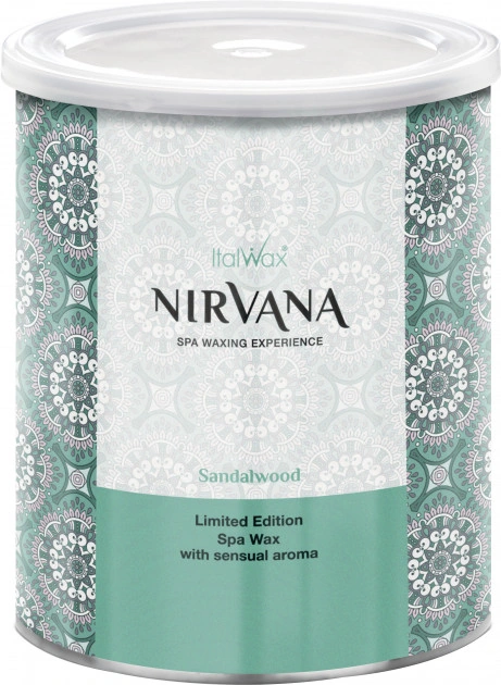 Теплий віск для спа-депіляції Сандалове дерево ItalWax Nirvana Limited Edition Spa Wax Sandalwood 800 мл