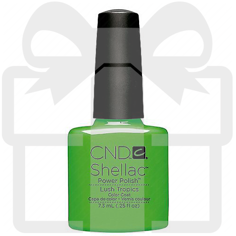 CND ПОДАРУНОК! Shellac Lush Tropics 7,3 мл
