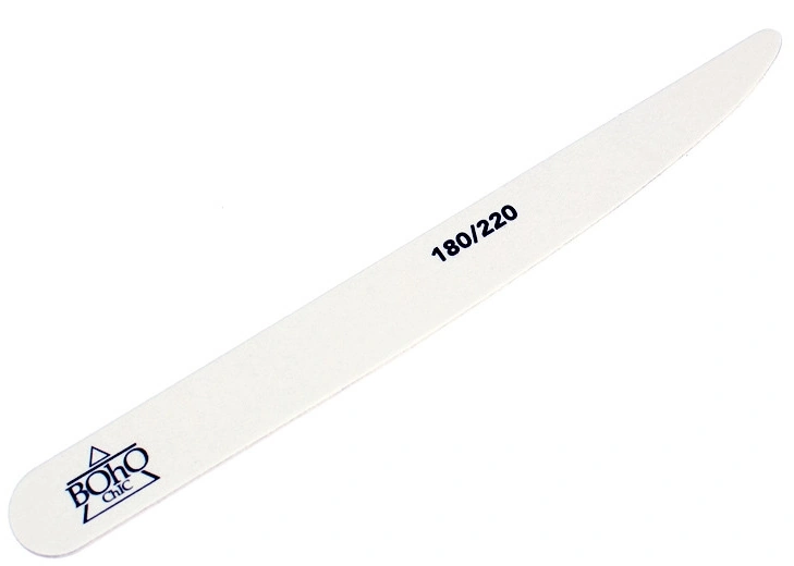 Пилка-ніж біла Boho Chic Nail File Knife 180/220