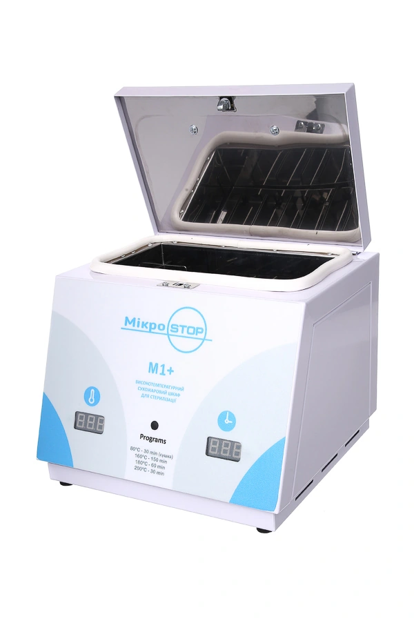 Устаткування для дезінфекції та стерилізації MicroStop Сухожарова шафа Мікростоп-M1+