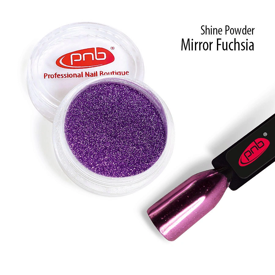 Втирання-блиск Дзеркальне фуксія PNB Shine Powder Mirror Fuchsia 0,5г