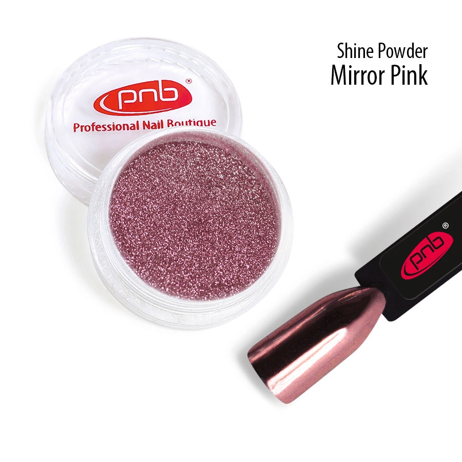 Втирання-блиск Дзеркальний рожевий PNB Shine Powder Mirror Pink 0,5г