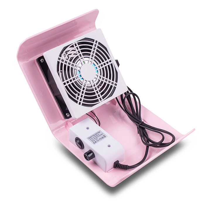 Витяжка для манікюру SIMEI 858-2А 30W Pink Рожева