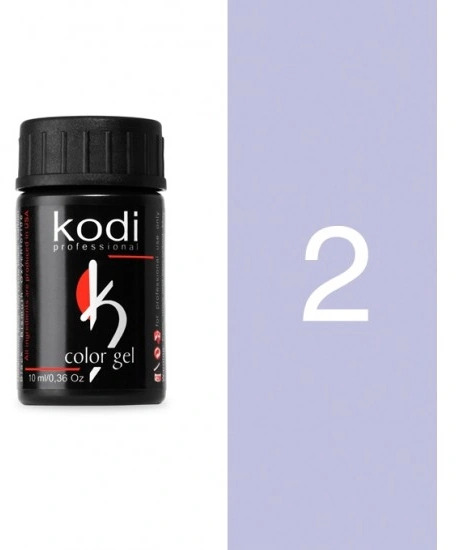 Кольоровий біогель із липким шаром Лаванда Kodi Color Gel 10 мл №2