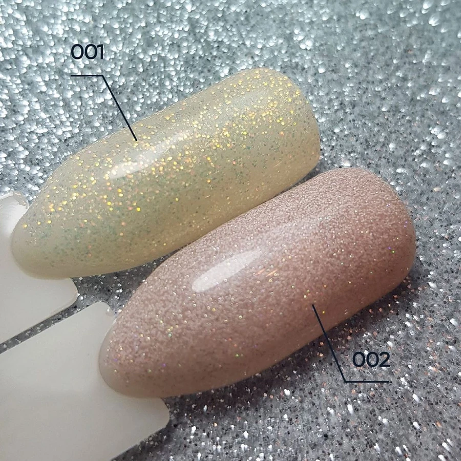 Гель-лак FOX Gel Polish Opal 001 напівпрозорий молочний, з пудрою опала 6 мл