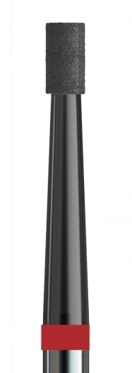 Фреза алмазна циліндр з карбоновим напиленням Kodi Diamond Nozzle №54 v104.108.514.018_d червона, м`який абразив 1.8 мм