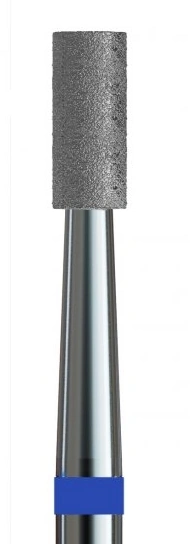 Фреза алмазна циліндр Kodi Diamond Nozzle №65 V104.110.524.025 синя, середній абразив 2.5 мм