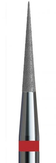 Фреза алмазна конус Kodi Diamond Nozzle №77 V104.165.514.014 червона, м`який абразив 1.4 мм