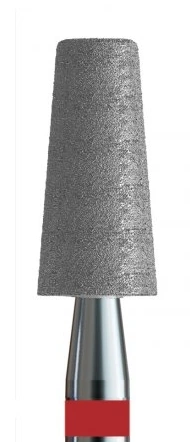 Фреза алмазна конус зрізаний Kodi Diamond Nozzle №101 v104.172.514.040 червона, м`який абразив 4.0 мм