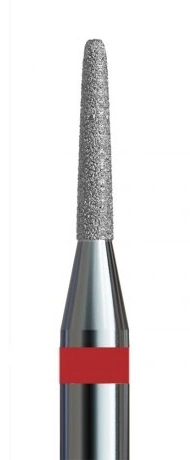 Фреза алмазна голчаста Kodi Diamond Nozzle №109 v104.197.514.010 червона, м`який абразив 1.0 мм