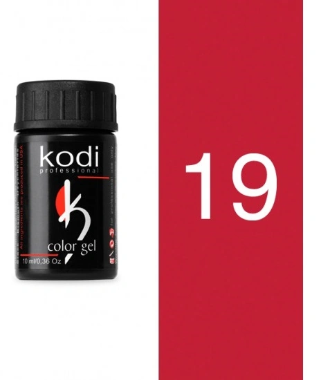 Kodi Color Gel 10 мл №19