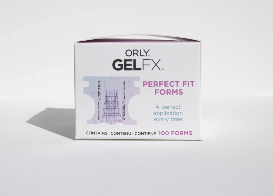 Форми для моделювання нігтів ORLY GelFX Perfect Fit Forms 100 шт