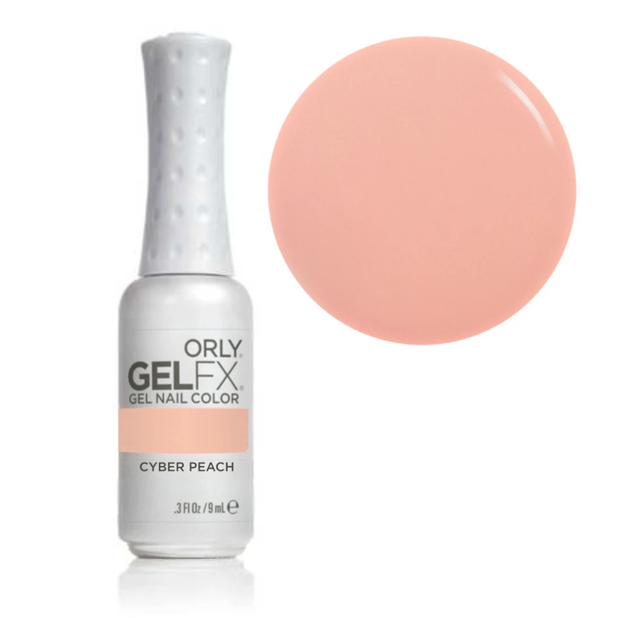 Гель-лак ORLY Gel FX Cyber ​​Peach пастельний персиковий, емаль 9 мл