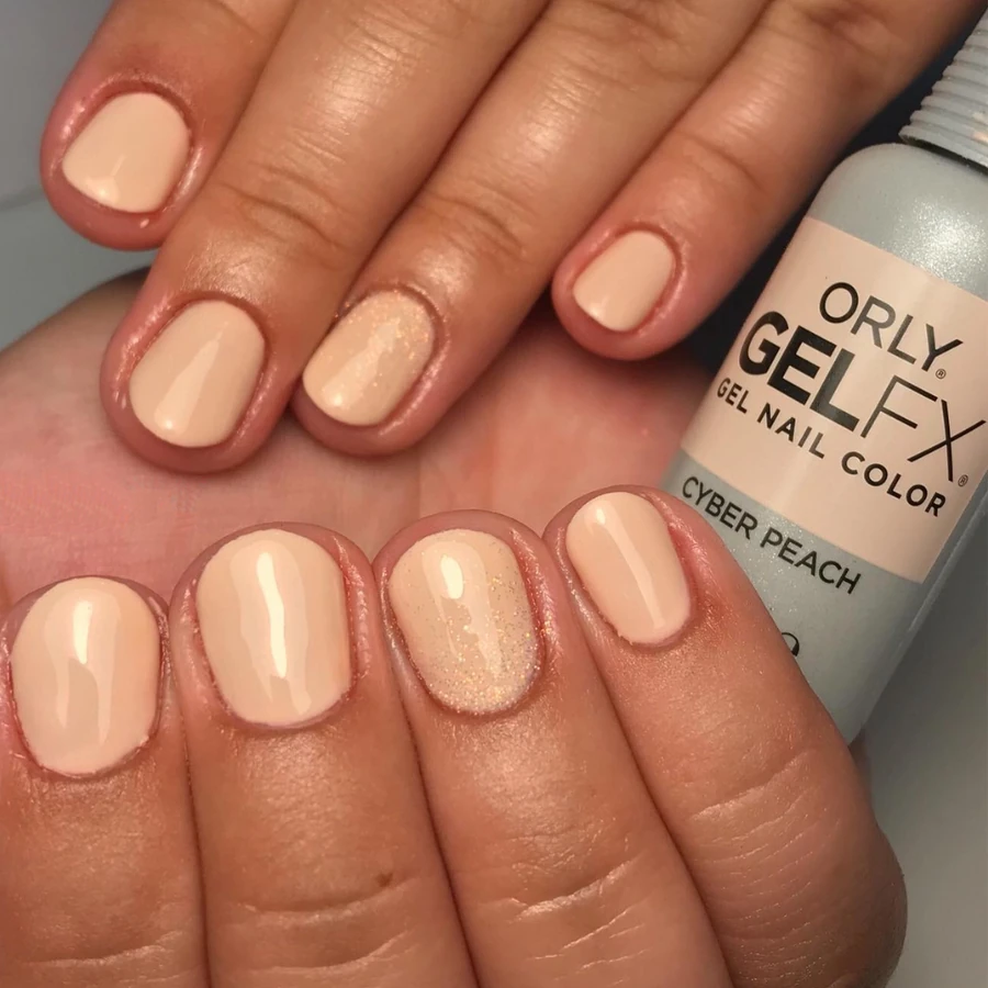 Гель-лак ORLY Gel FX Cyber ​​Peach пастельний персиковий, емаль 9 мл