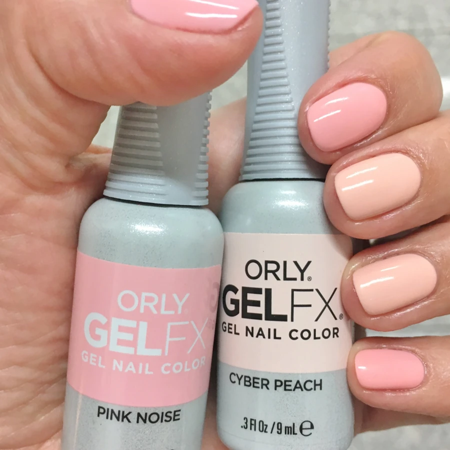 Гель-лак ORLY Gel FX Cyber ​​Peach пастельний персиковий, емаль 9 мл